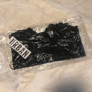 Urban Outfitters Black Strapless Bra